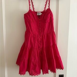 Charo Ruiz Red Mini Dress size small